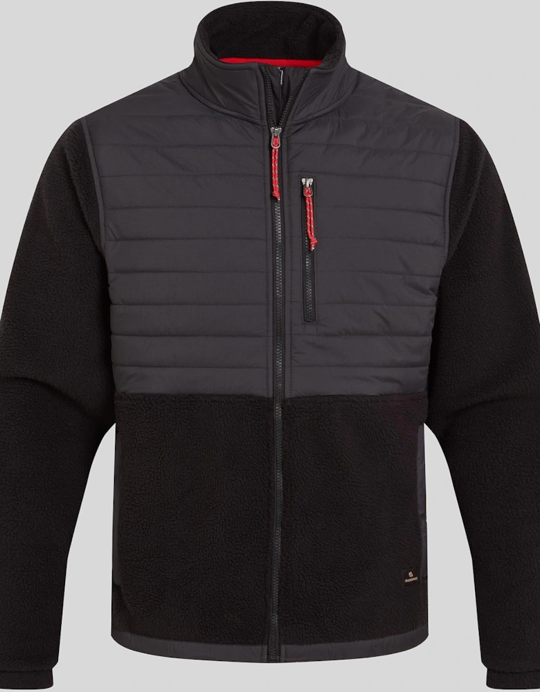 Mens Montadale Insulated Hybrid Borg Fleece Jacket