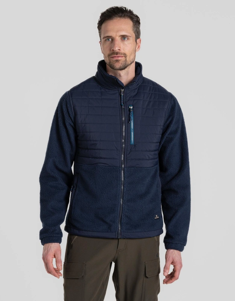 Mens Montadale Insulated Hybrid Borg Fleece Jacket