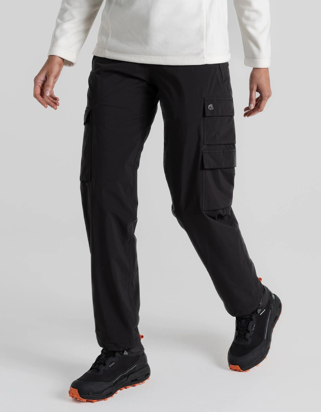 Women's Craghoppers Womens Natales Waterproof Cargo Pants - Black - Size: 10