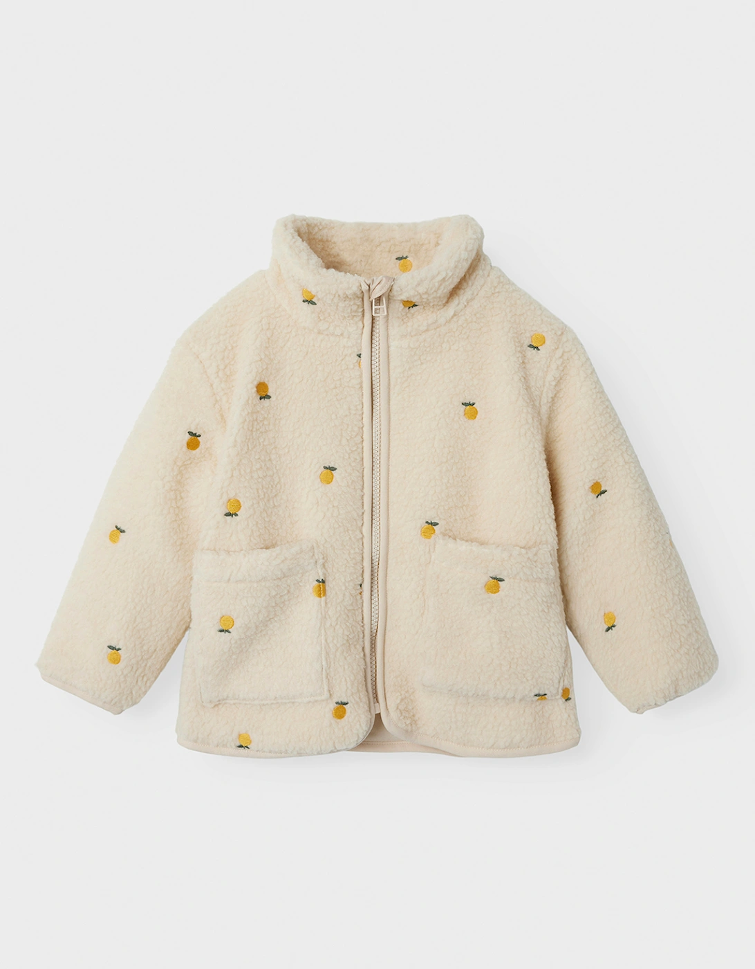 Mini Magot Teddy Jacket Fog Oranges, 4 of 3