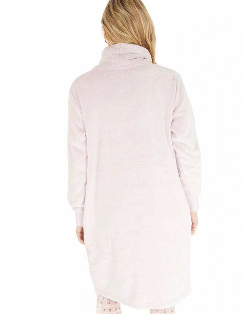 Womens Fluffy Hooded Wearable Blanket