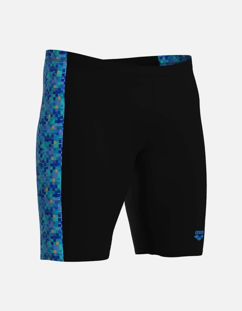 Mens Pooltiles Jammer Swim Shorts