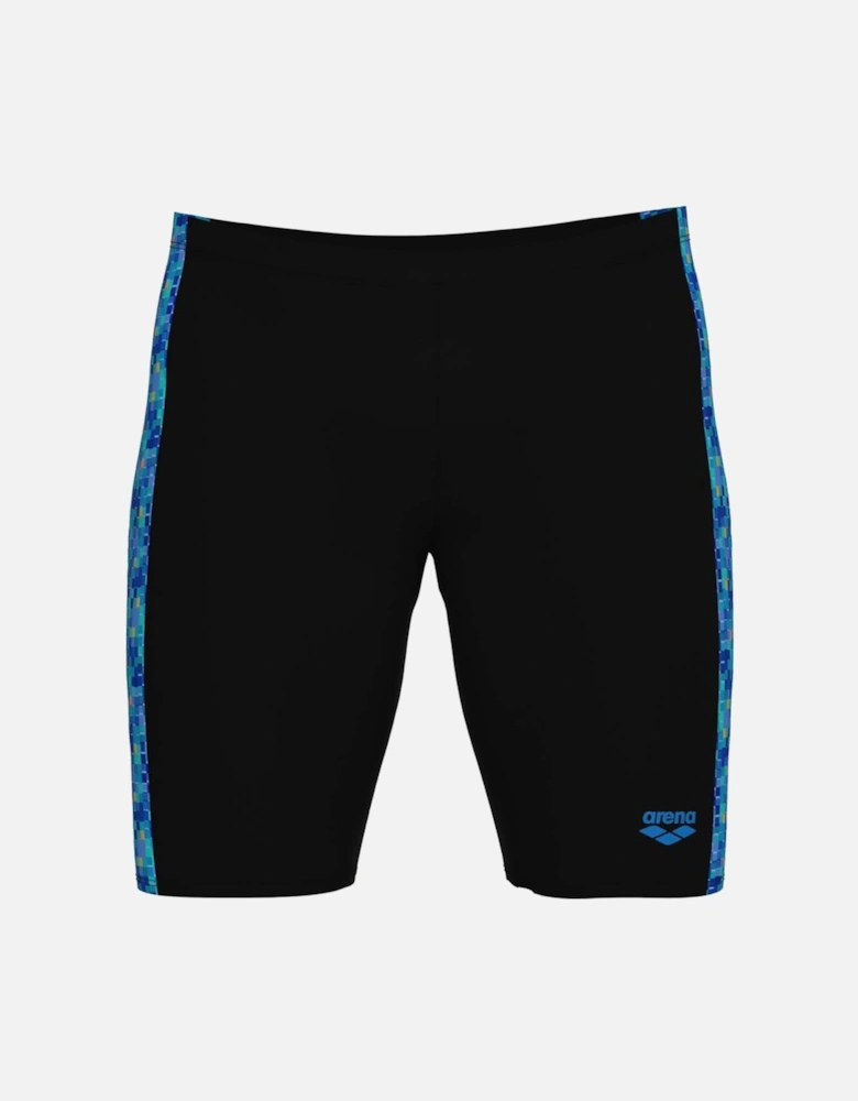 Mens Pooltiles Jammer Swim Shorts