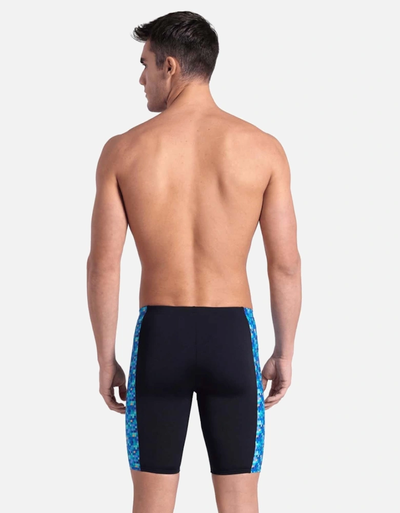 Mens Pooltiles Jammer Swim Shorts