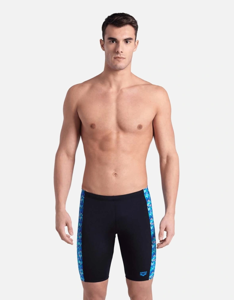 Mens Pooltiles Jammer Swim Shorts