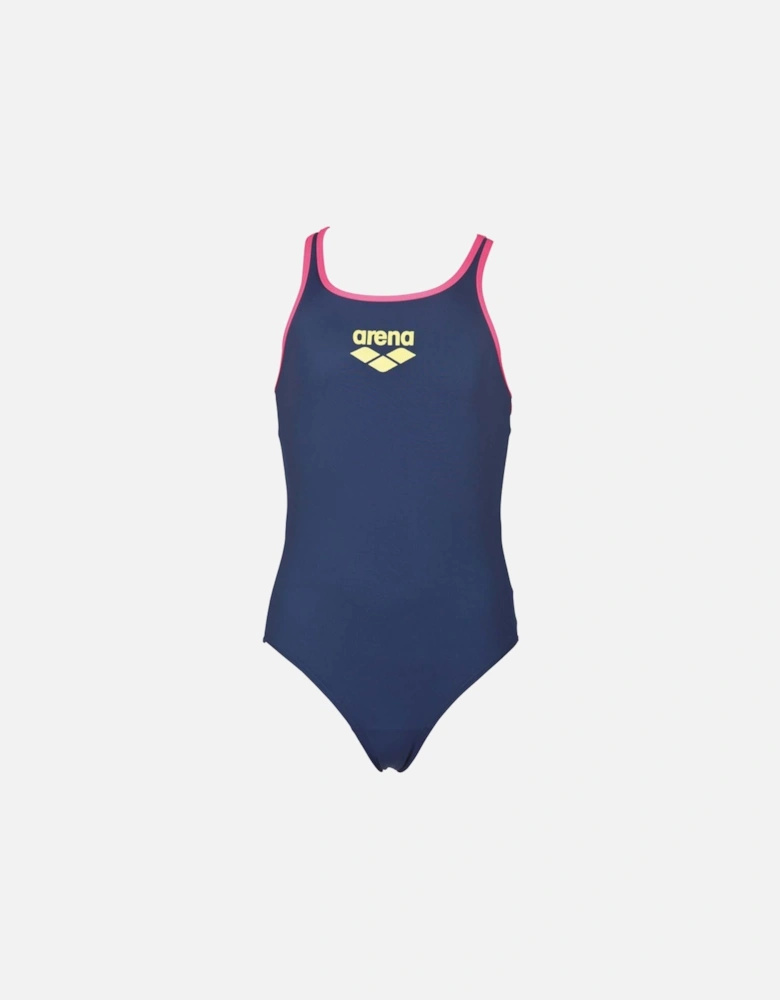 Girls Big Logo Swimsuit