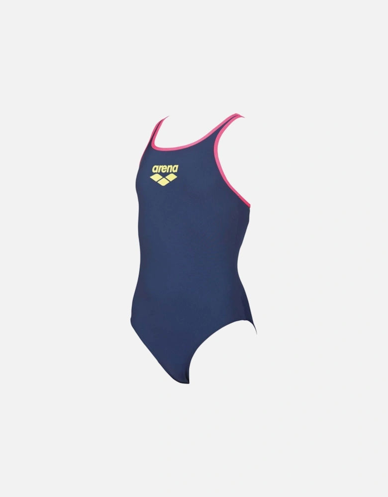 Girls Big Logo Swimsuit