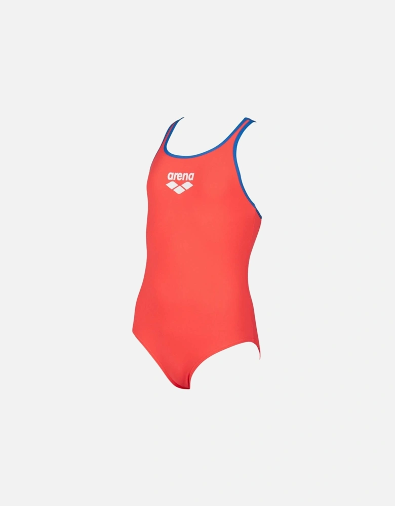 Girls Big Logo Swimsuit