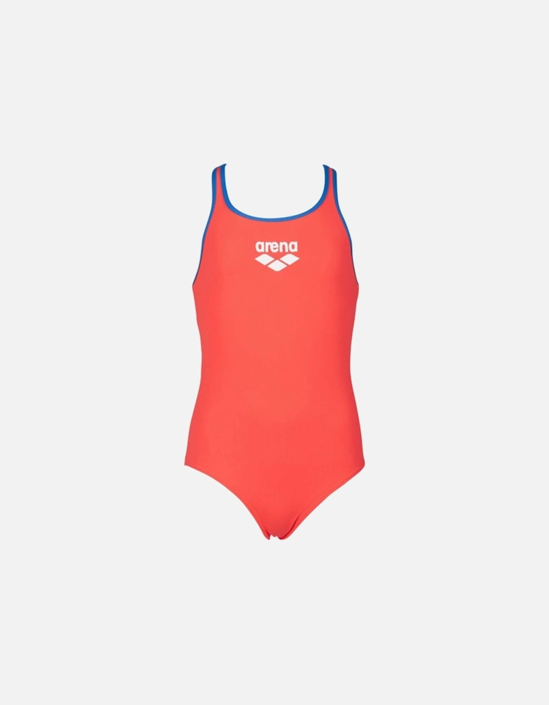 Girls Big Logo Swimsuit