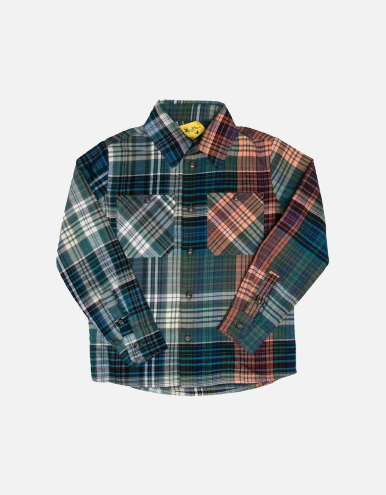 Juniors Arrow Check Flannel Shirt