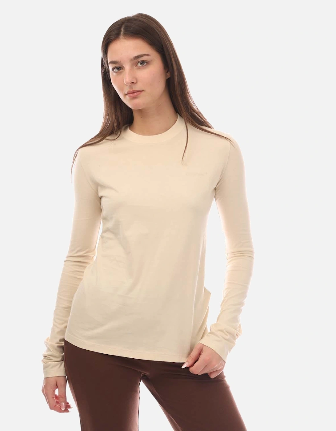 Diagonal Long Sleeve T-Shirt