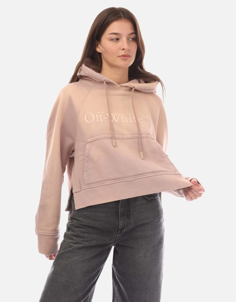 Laundry Cropped Splitted Hoodie