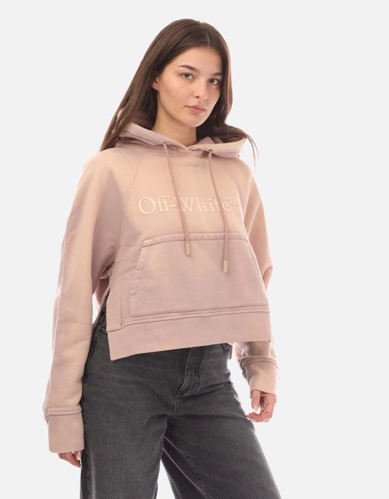 Laundry Cropped Splitted Hoodie