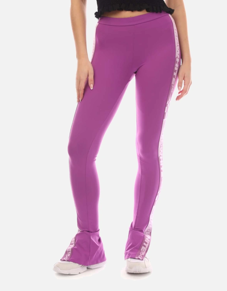 Logo Band Split Leggings