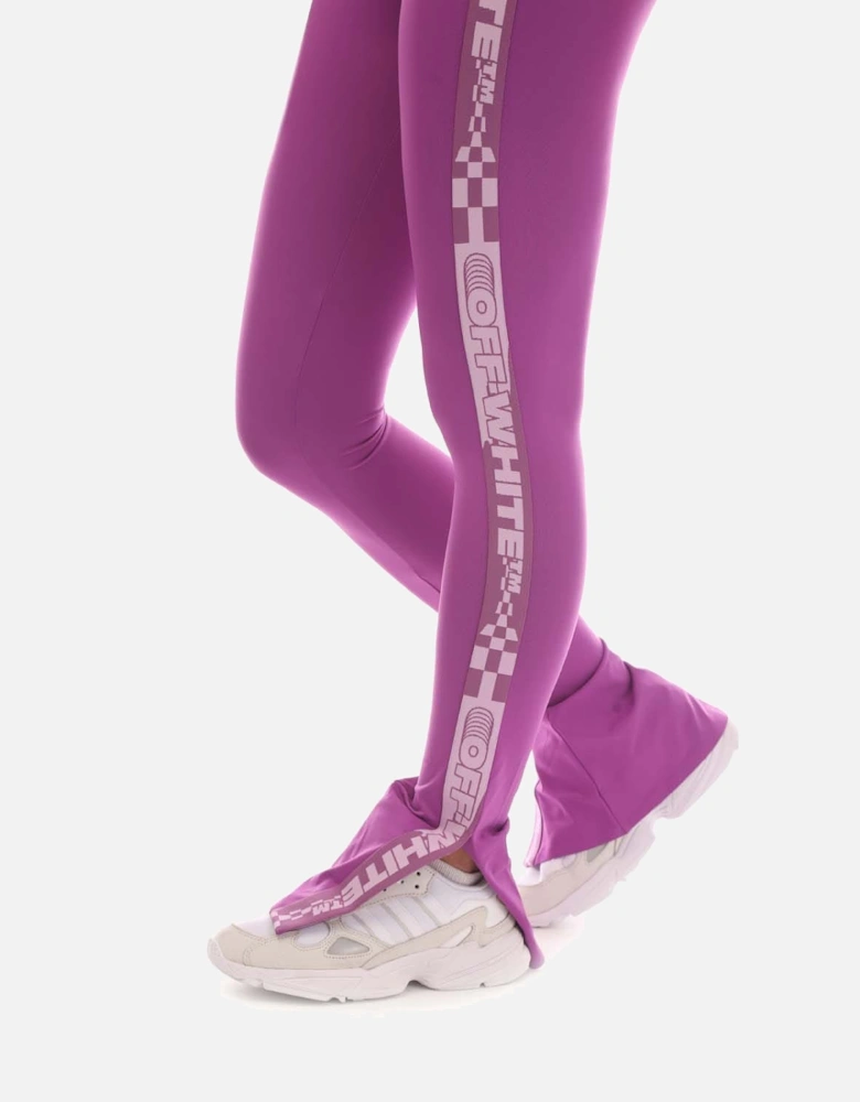 Logo Band Split Leggings