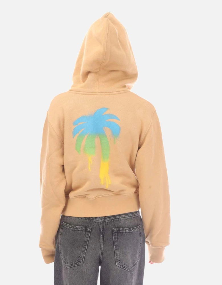 The Palm Zip Fitted Hoody