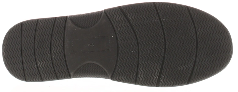 Mens Slippers Soft Plush Touch Fastening Brendon black UK Size