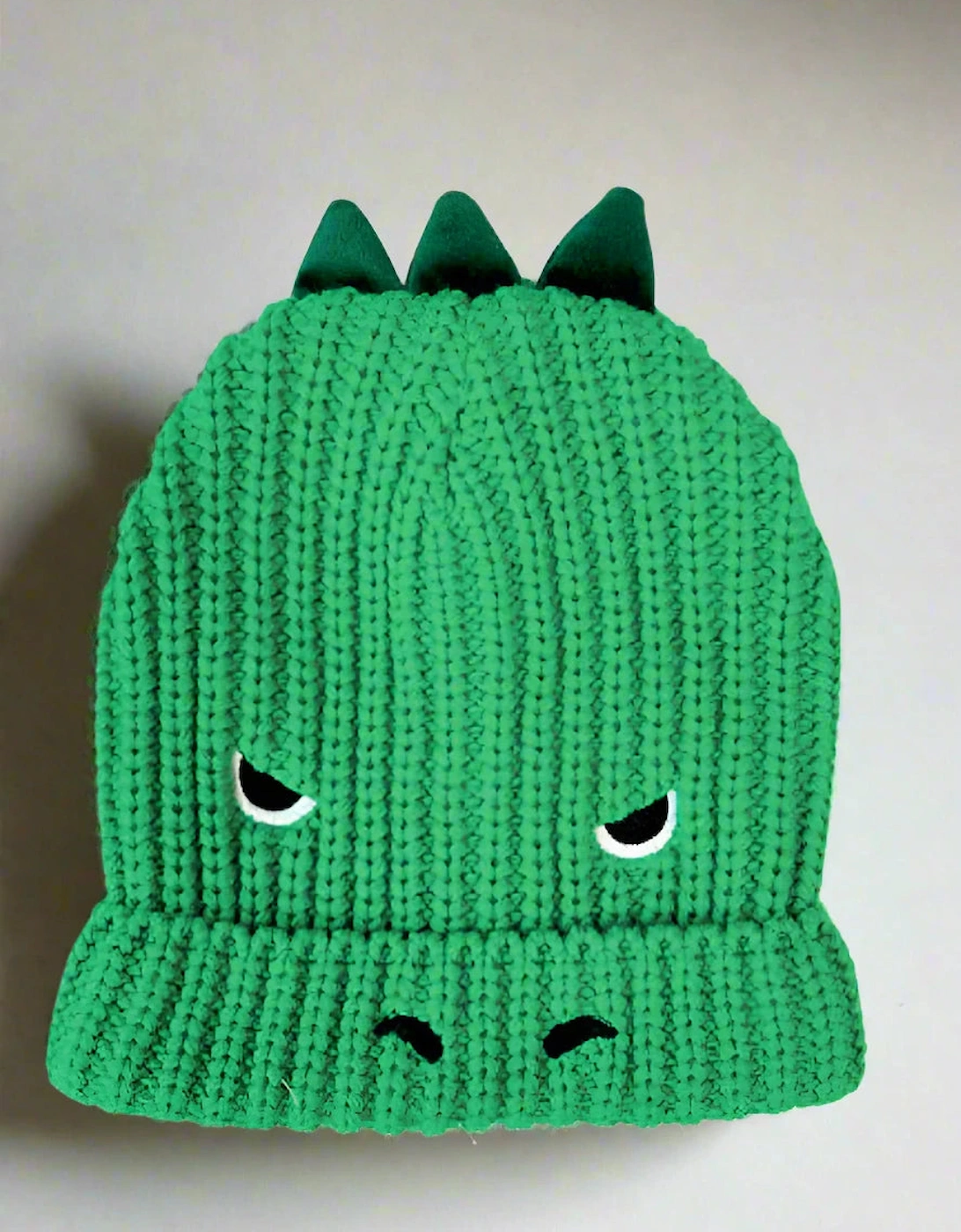 T-Rex Knitted Hat 3-6 years, 2 of 1