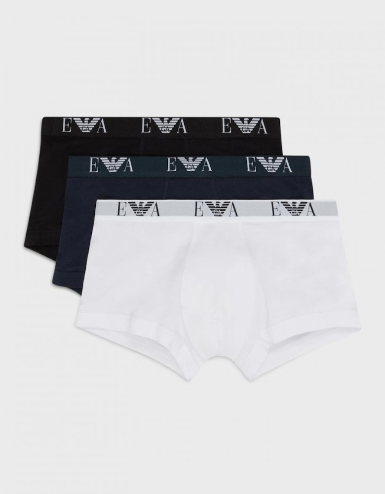 3-Pack Mens Stretch Trunks