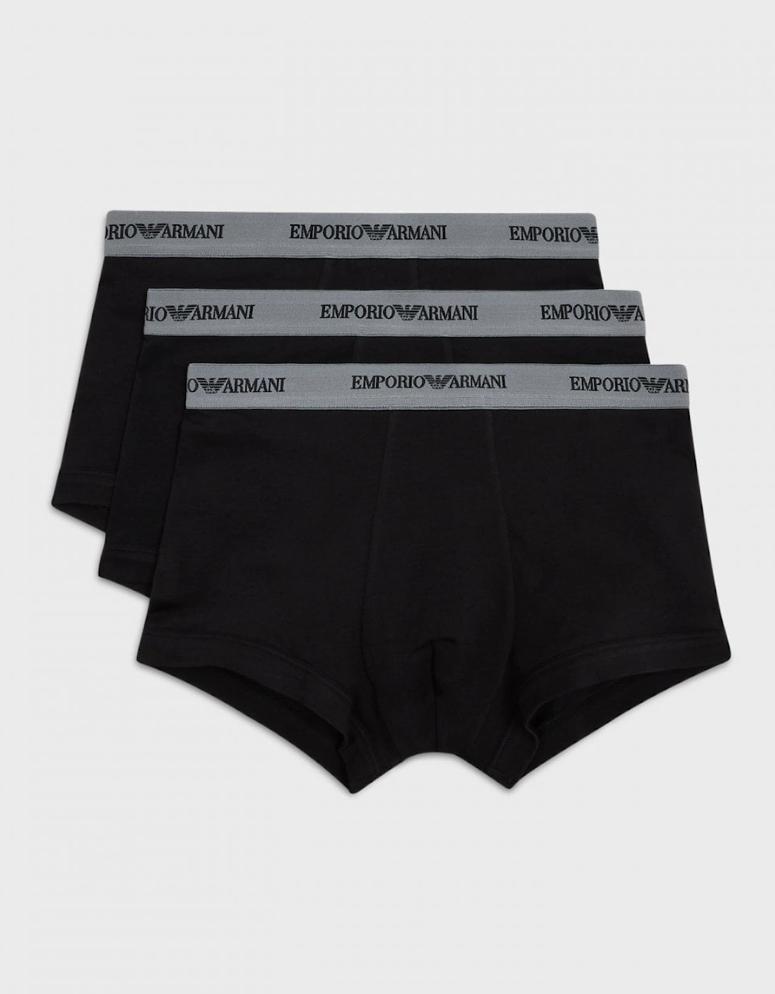 3-Pack Mens Contrast Waistband Stretch Boxer Briefs, 6 of 5