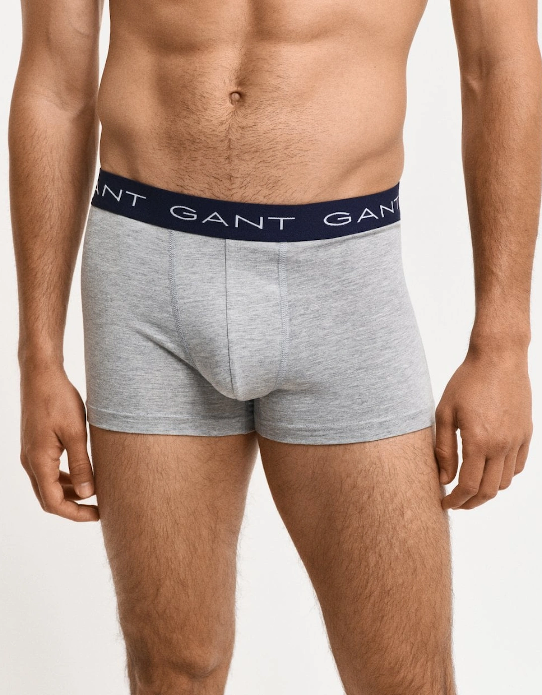 Mens GANT Mens Trunk 3-Pack 902433003 - Grey - Size: 33/32/32