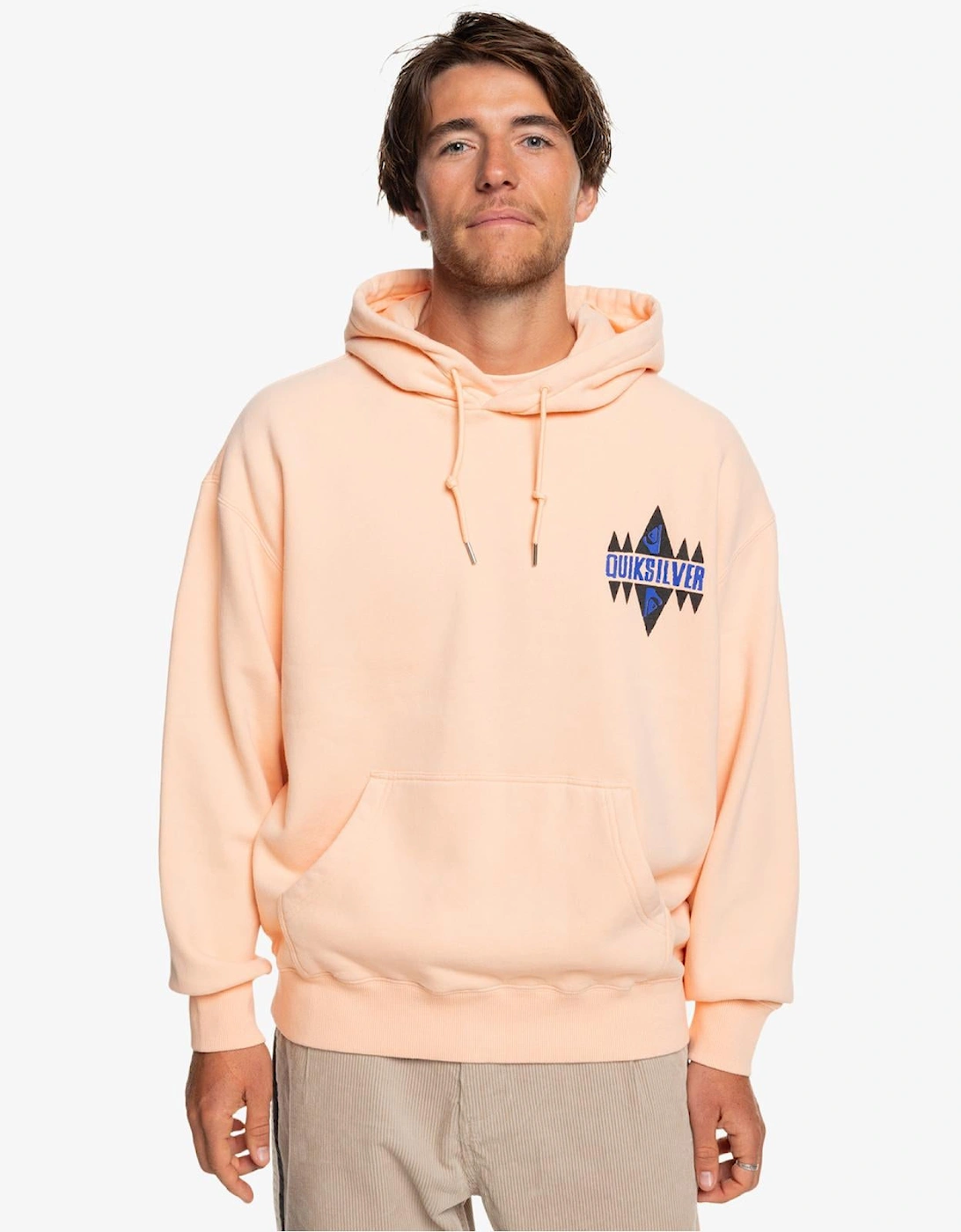 Quiksilver Men's Quiksilver Mens Good Hope Lake Pullover Hoodie - Tan