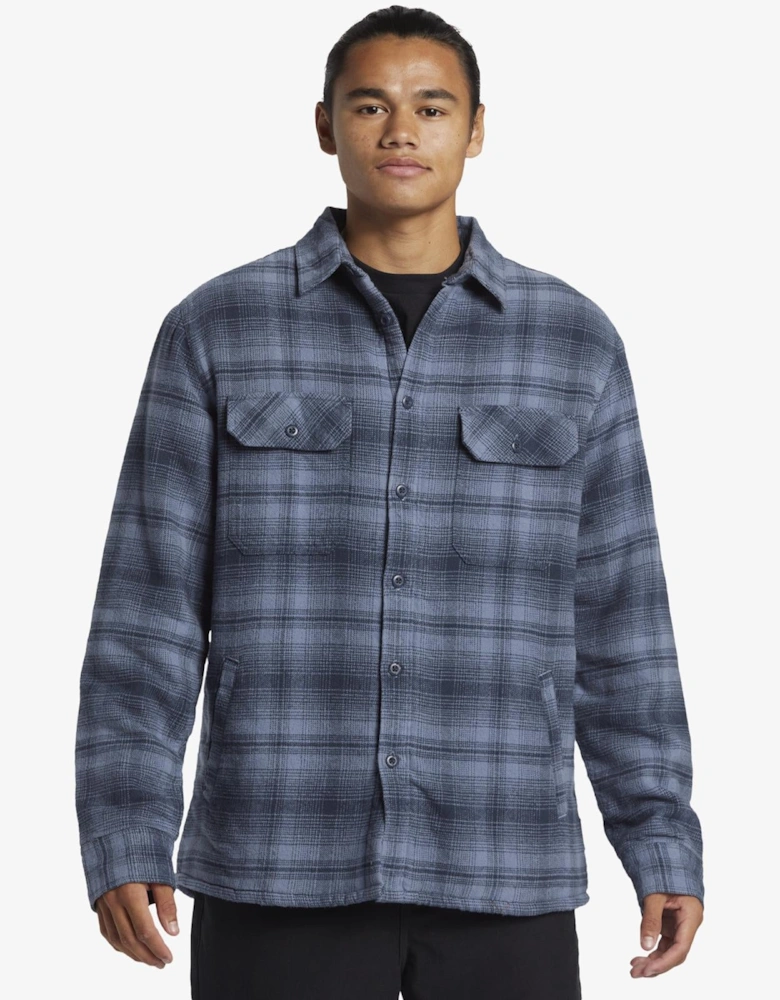 Mens Venture Checked Sherpa Shaket