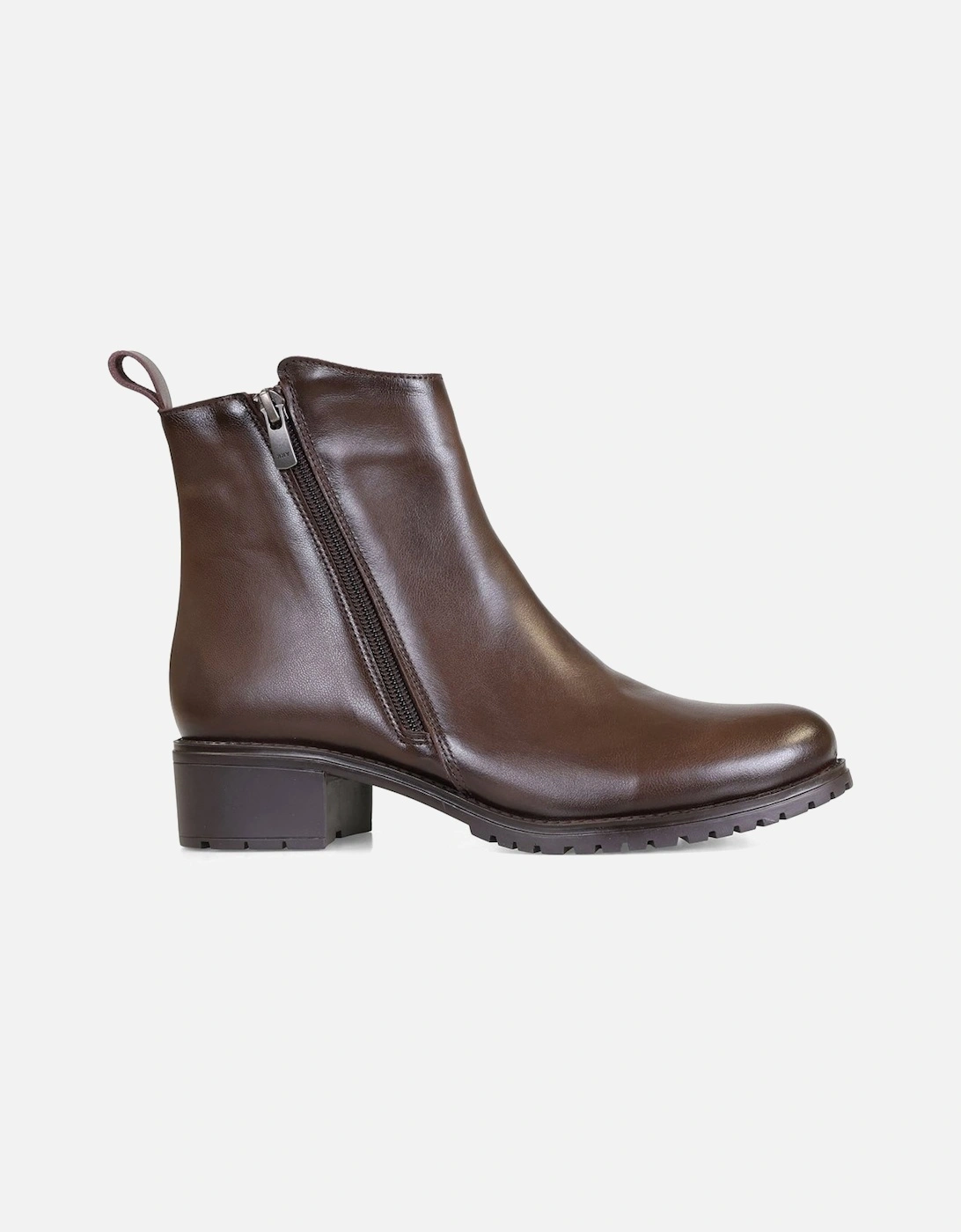 Sage Womens Leather Boots, 6 of 5