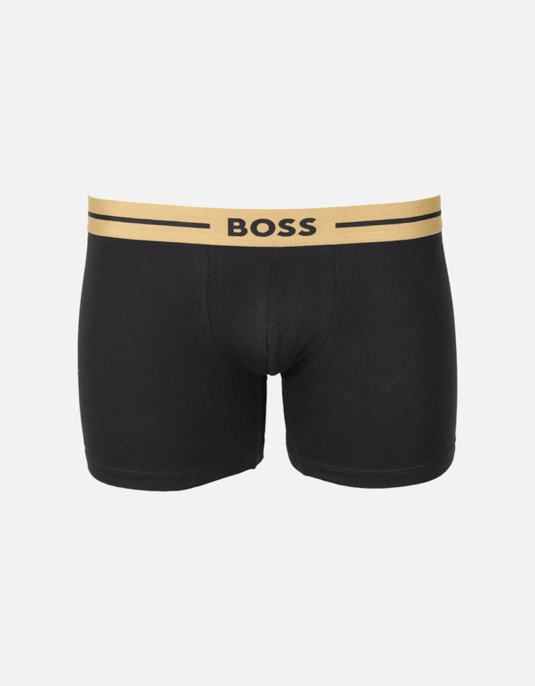 3-Pack Bold Boxer Briefs, Black