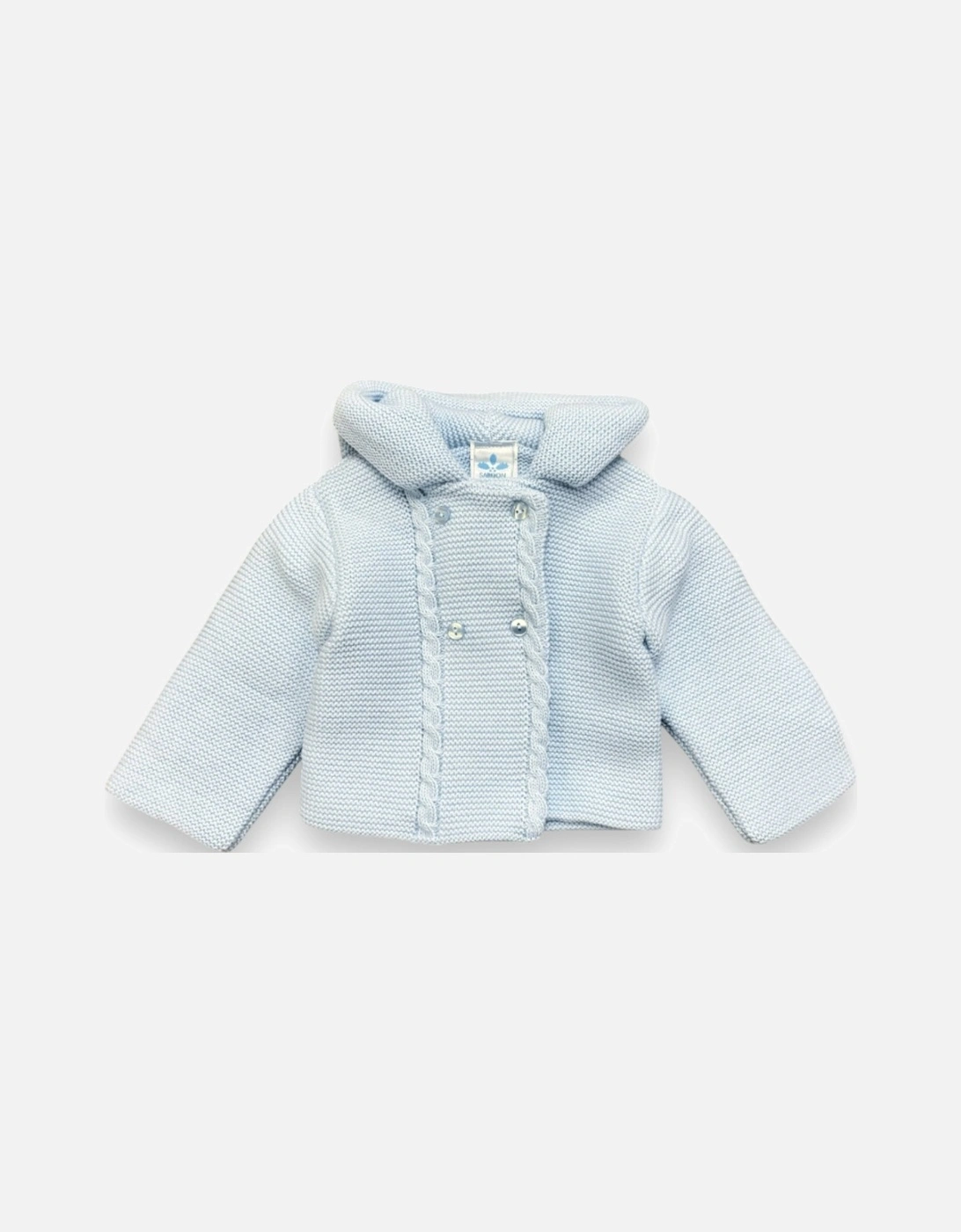 Sky Blue Knit Cardigan