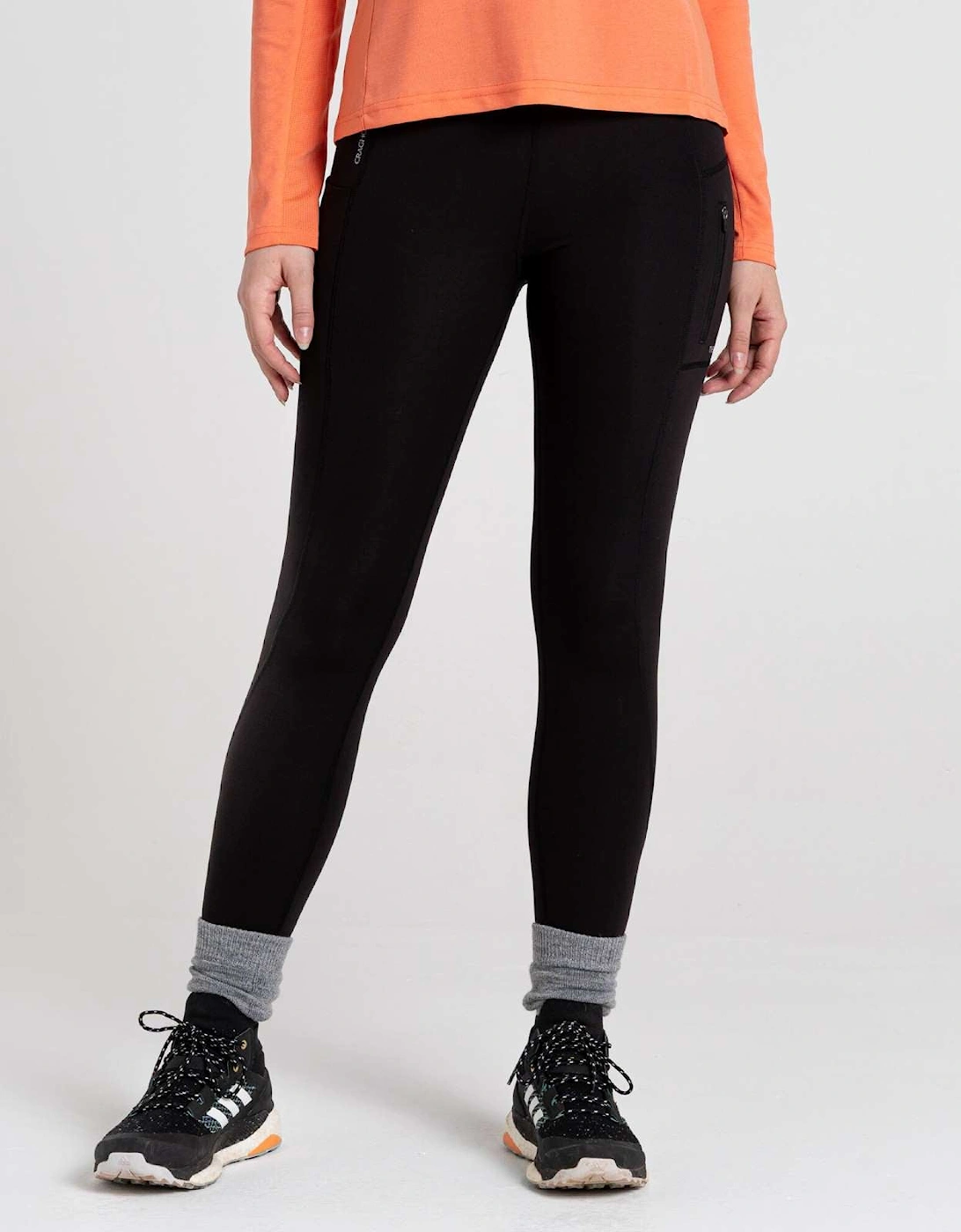 Womens Compression Thermal Leggings, 2 of 1