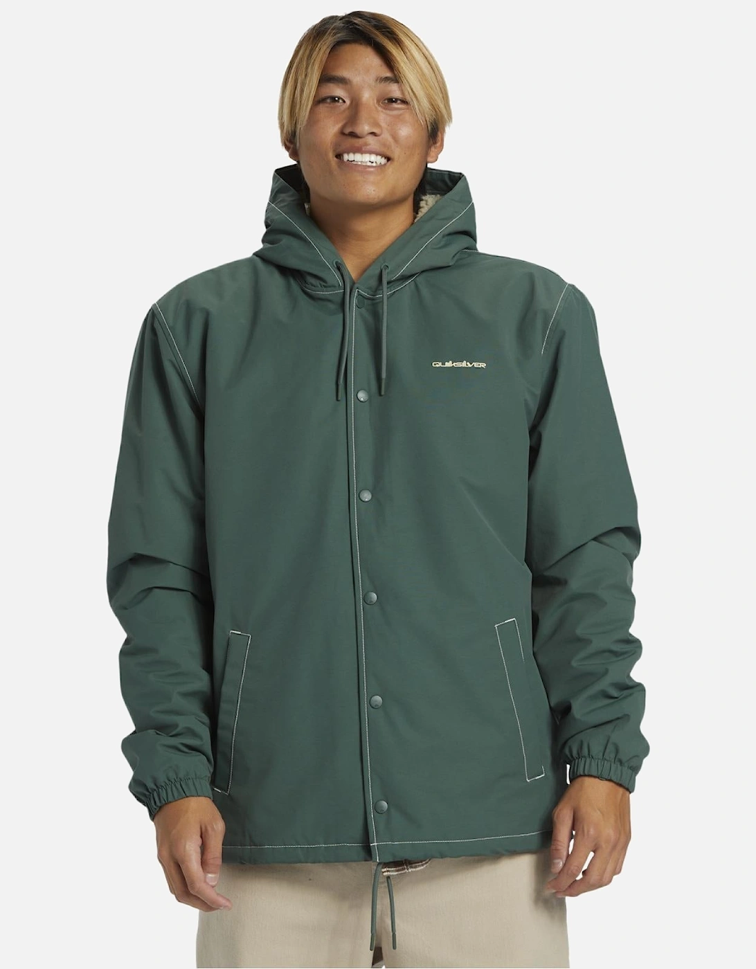 Mens Rain Cloud Coach Waterproof Jacket, 2 of 1