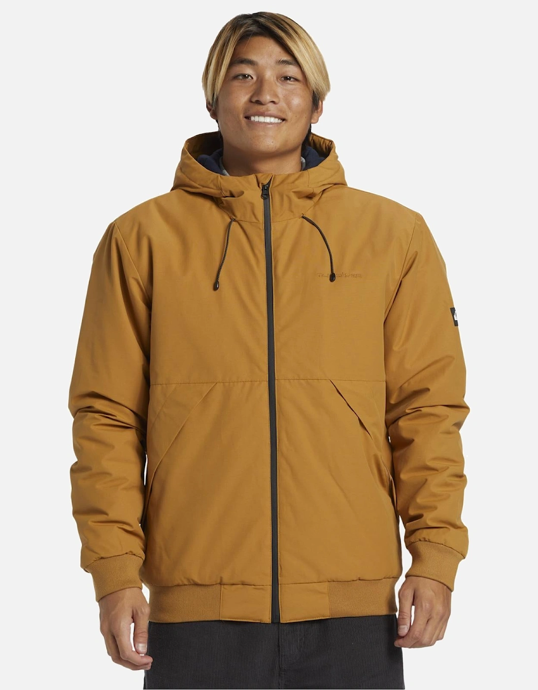 Quiksilver Men's Quiksilver Mens Brooks 5K Waterproof Jacket - Yellow