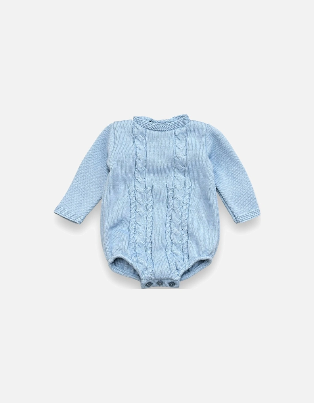 Azul Blue Knit Romper, 3 of 2