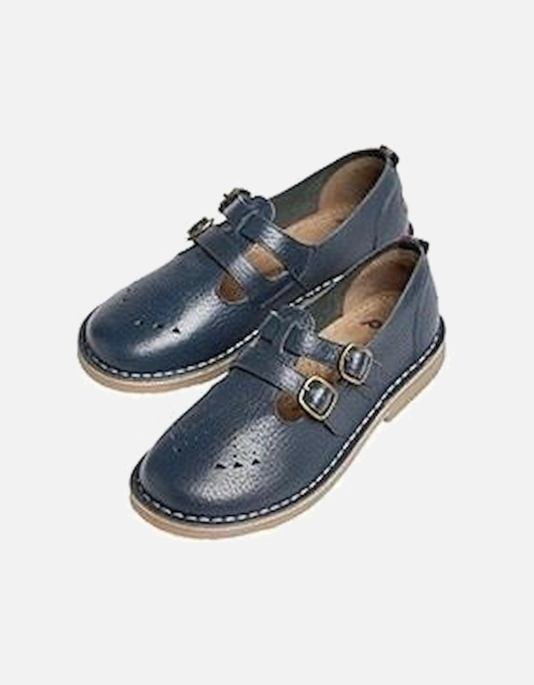 model Marley T-Bar Shoe Female in Navy