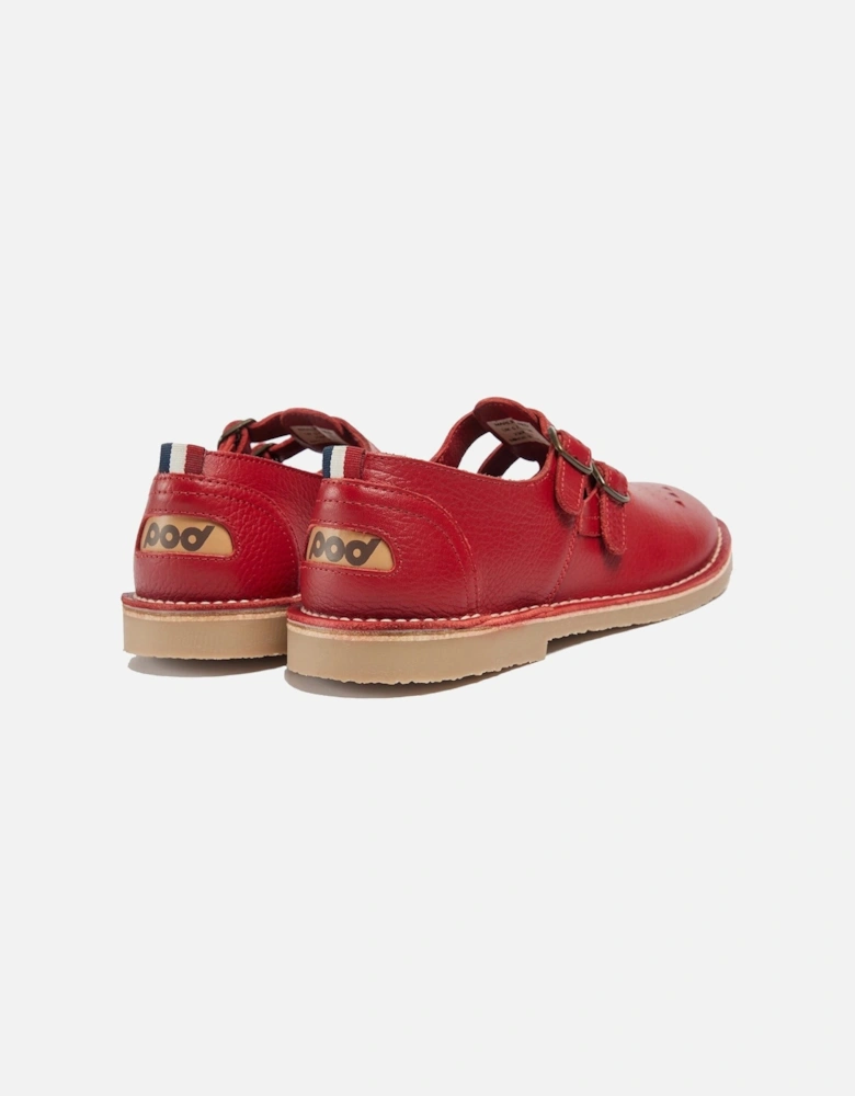 Marley Leather Women's Red Shoes