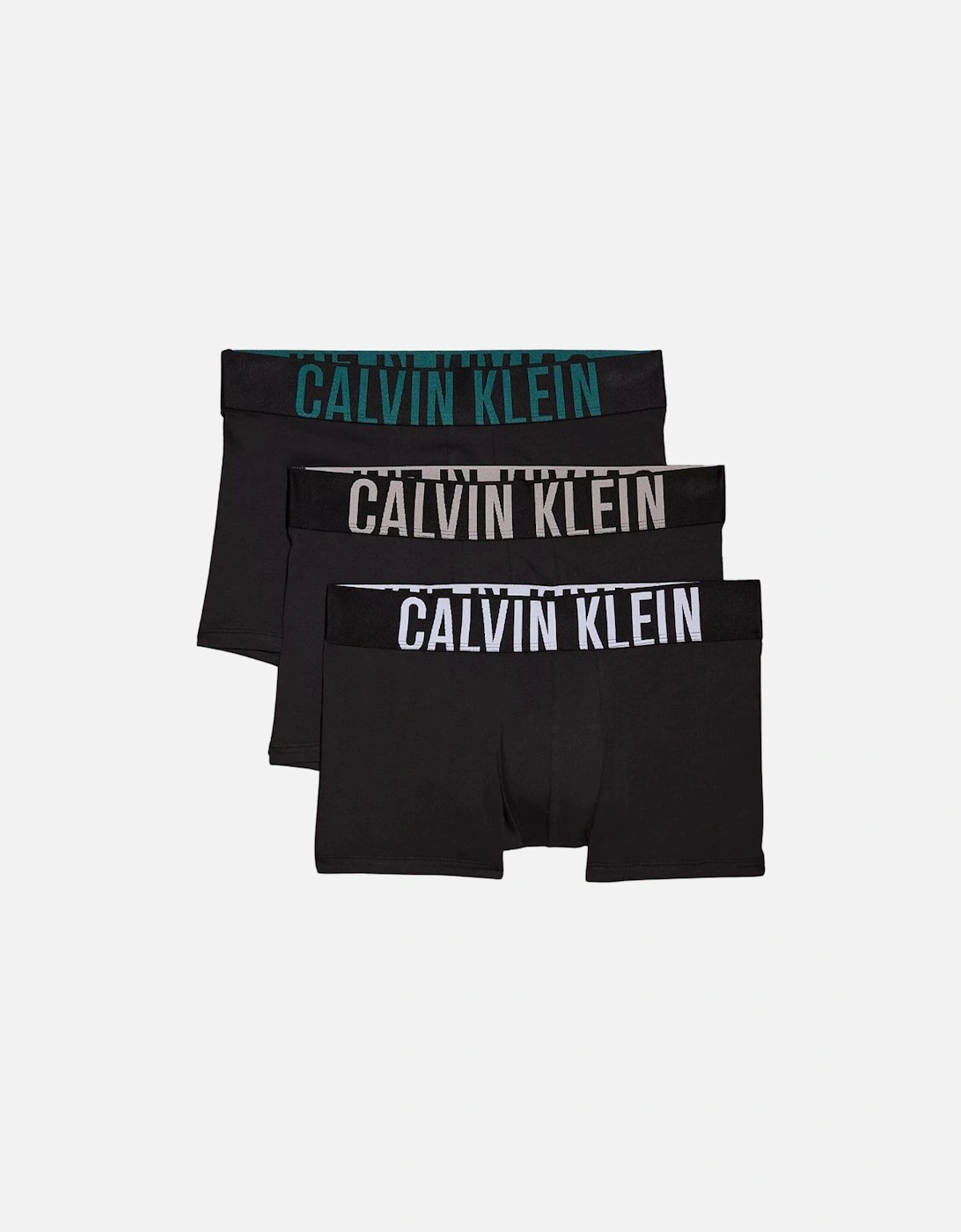 Calvin Klein Men's Black Ck Intense Power 3Pk - Multi - : 32/33/32 Medium