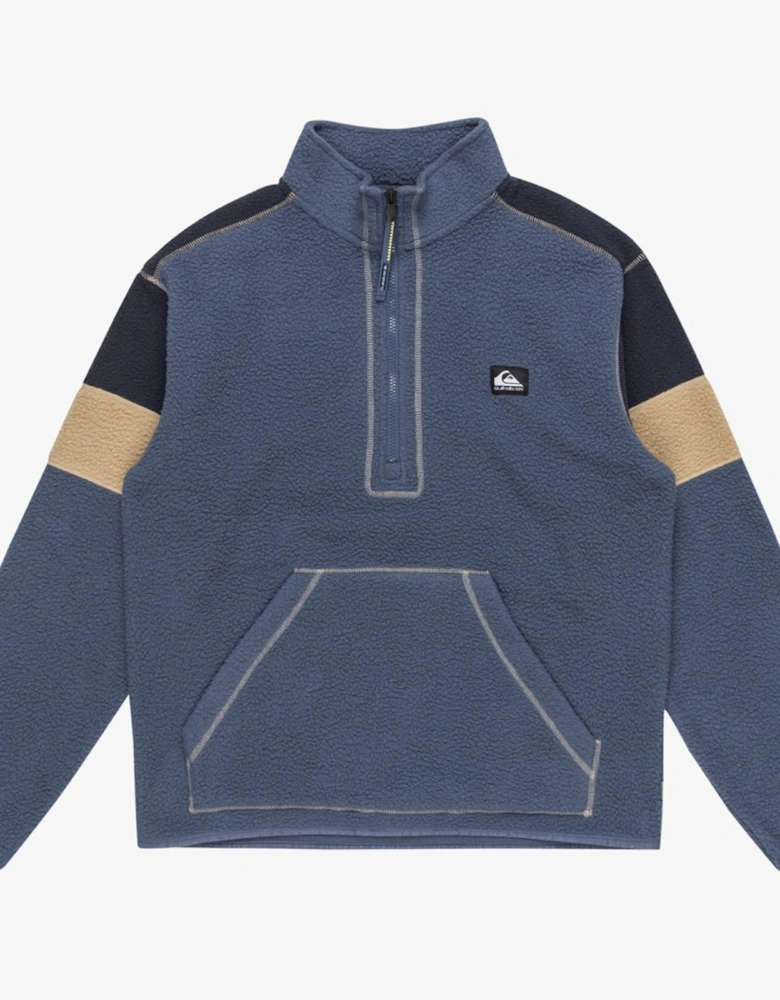 Mens Clean Coast Half Zip Sweatshirt