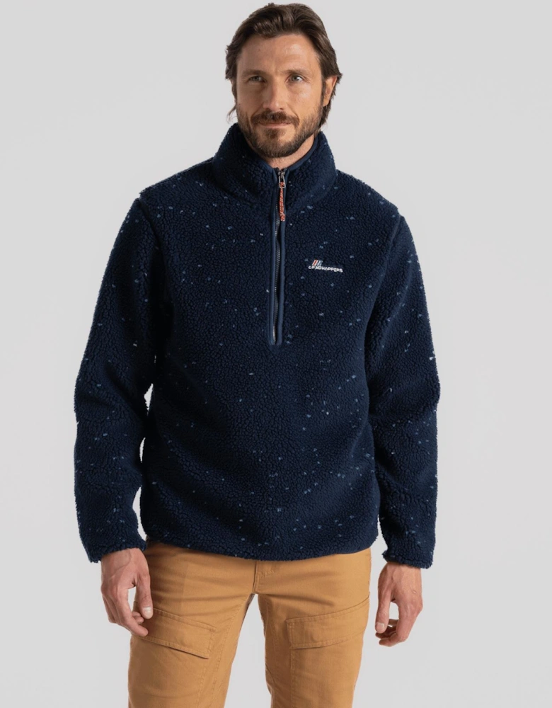 Mens Tatton Half Zip Warm Pullover Fleece