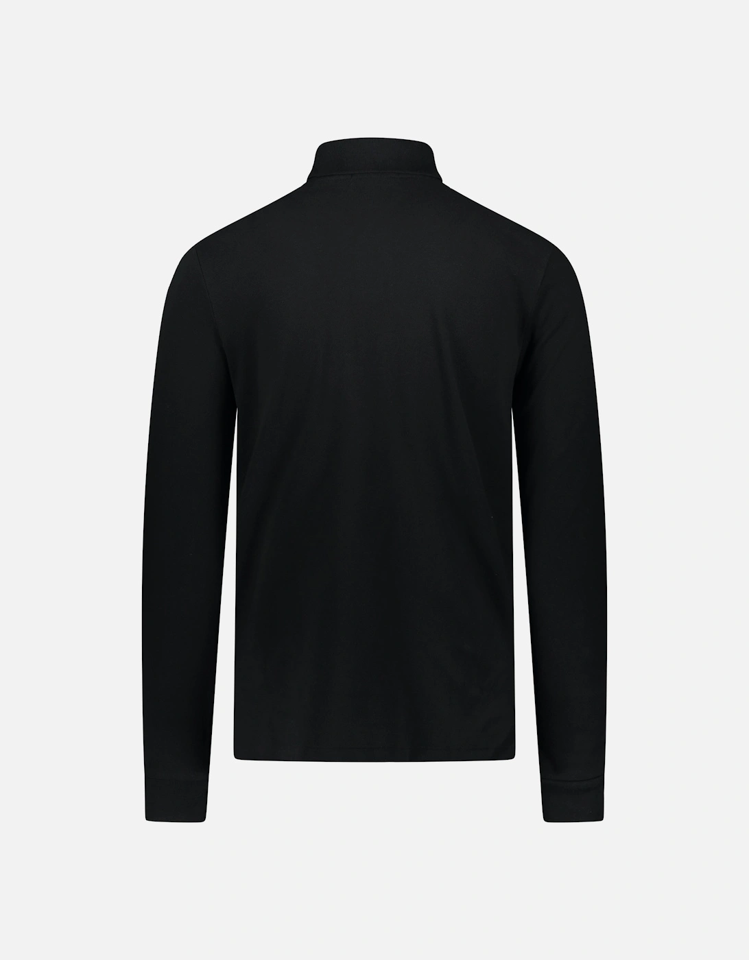 Ralph Lauren L/S Polo Knitwear Shirt - Black