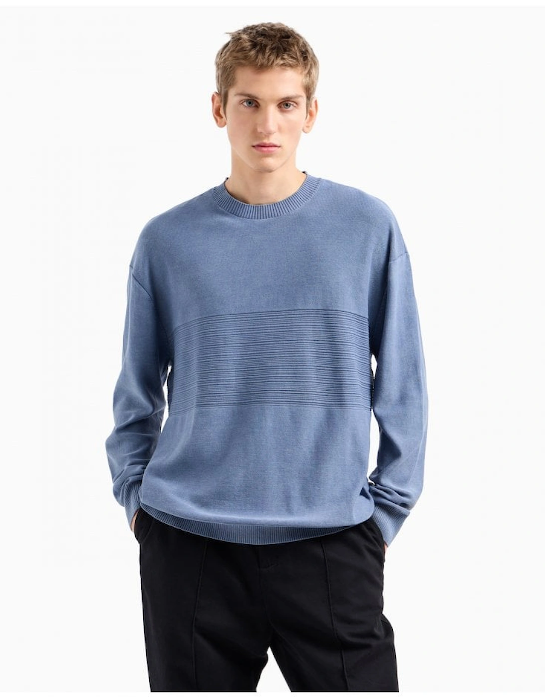 Ribbed Pullover Flint Stone