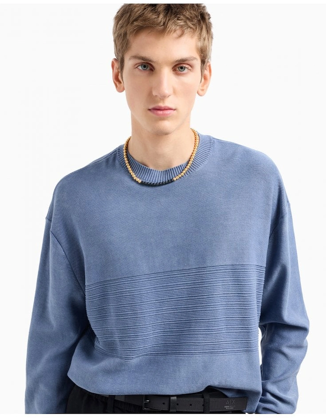 Ribbed Pullover Flint Stone