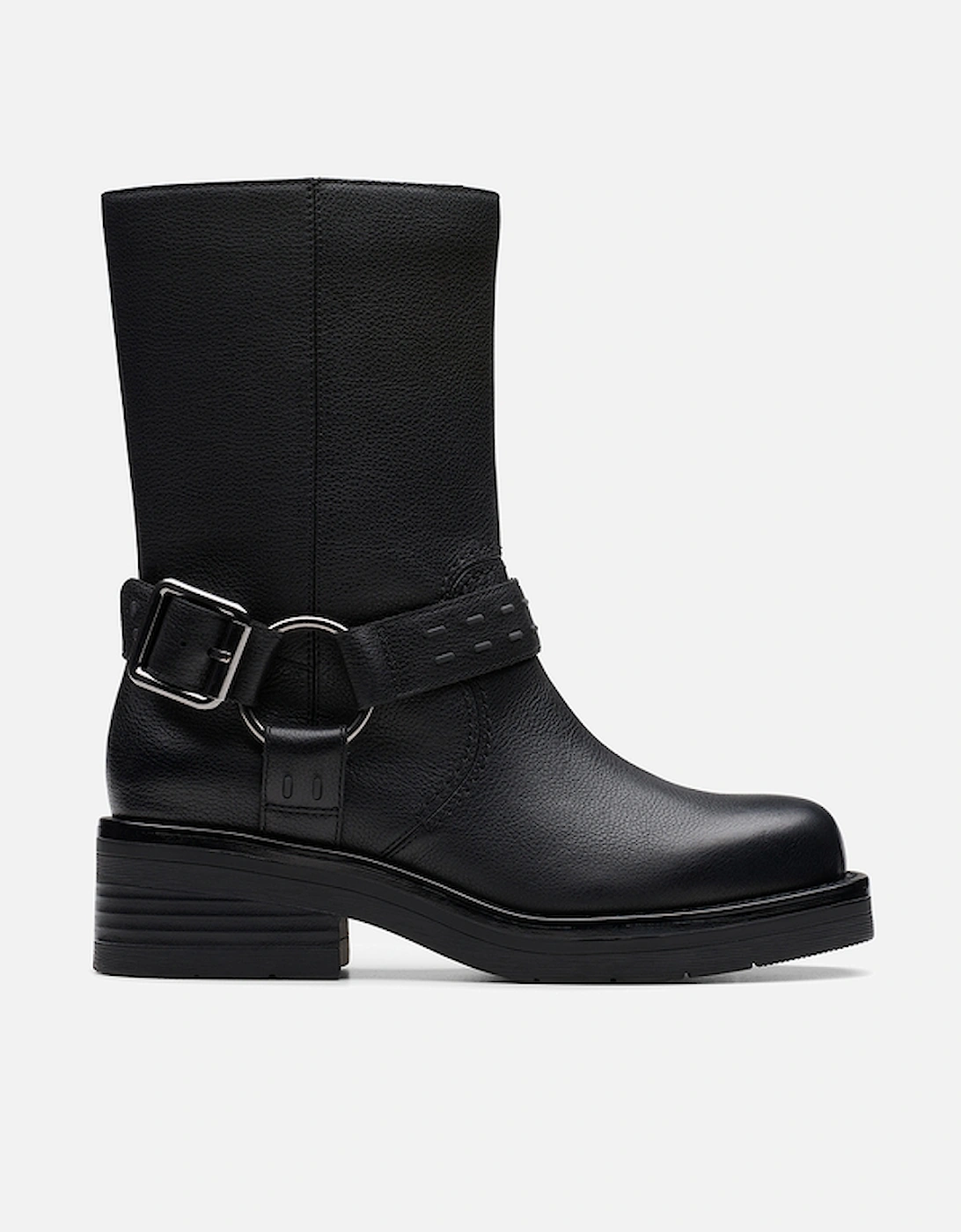 Women's Rebelle Up Leather Biker Boots, 2 of 1