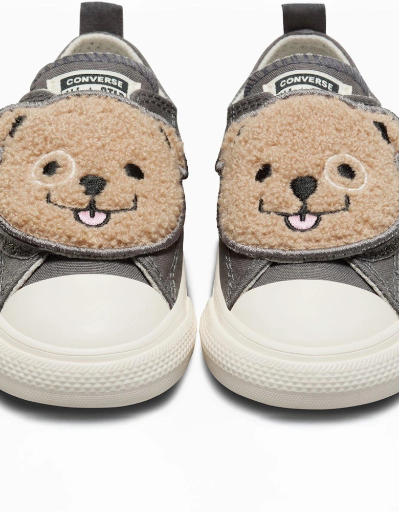 Infant Cozy Essentials Chuck Taylor All Star One Strap Trainers - Grey