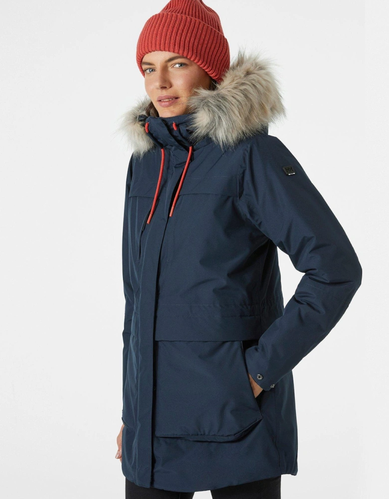 Womens Coastal Parka - Navy