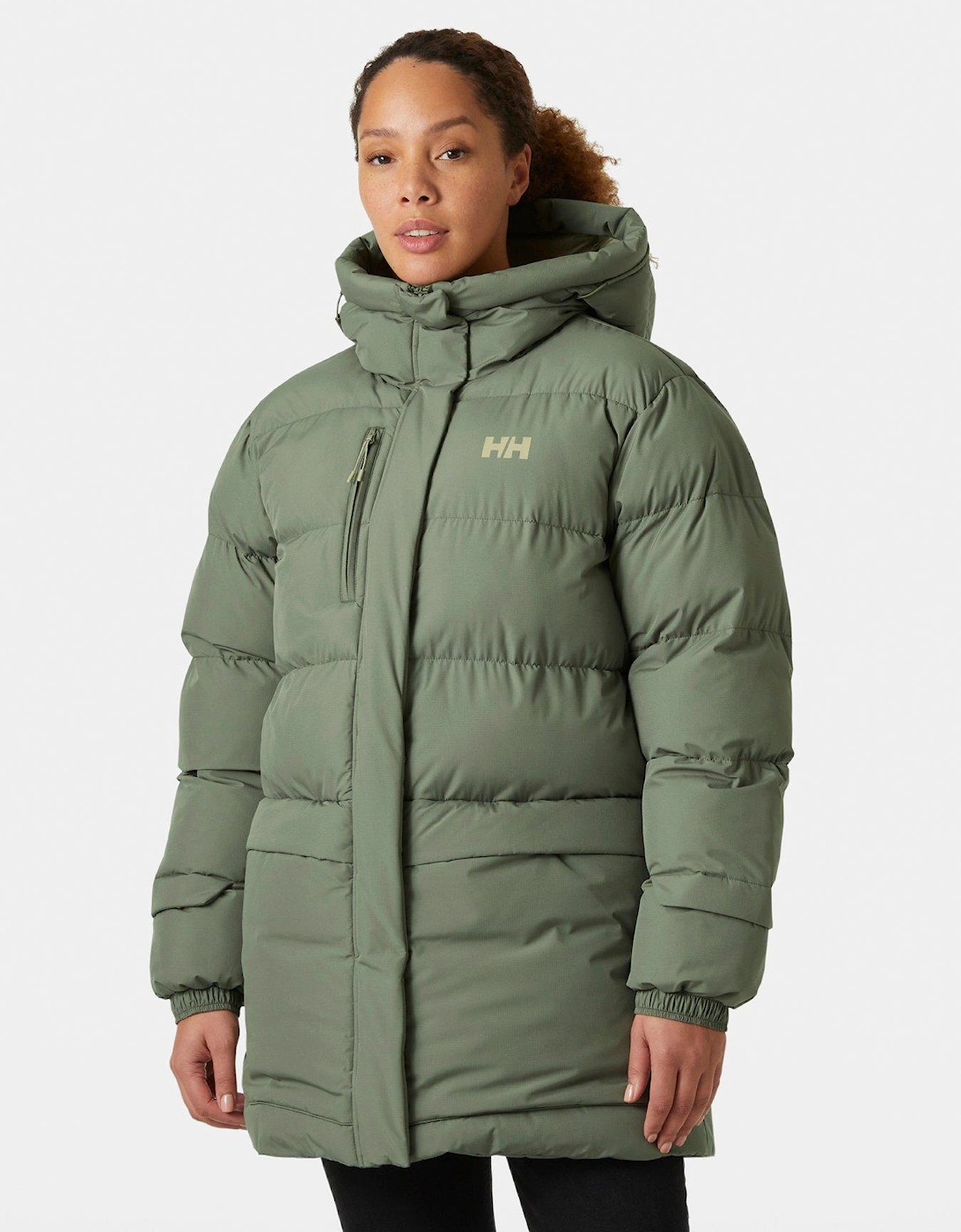 Womens Aurora Parka - Green, 7 of 6