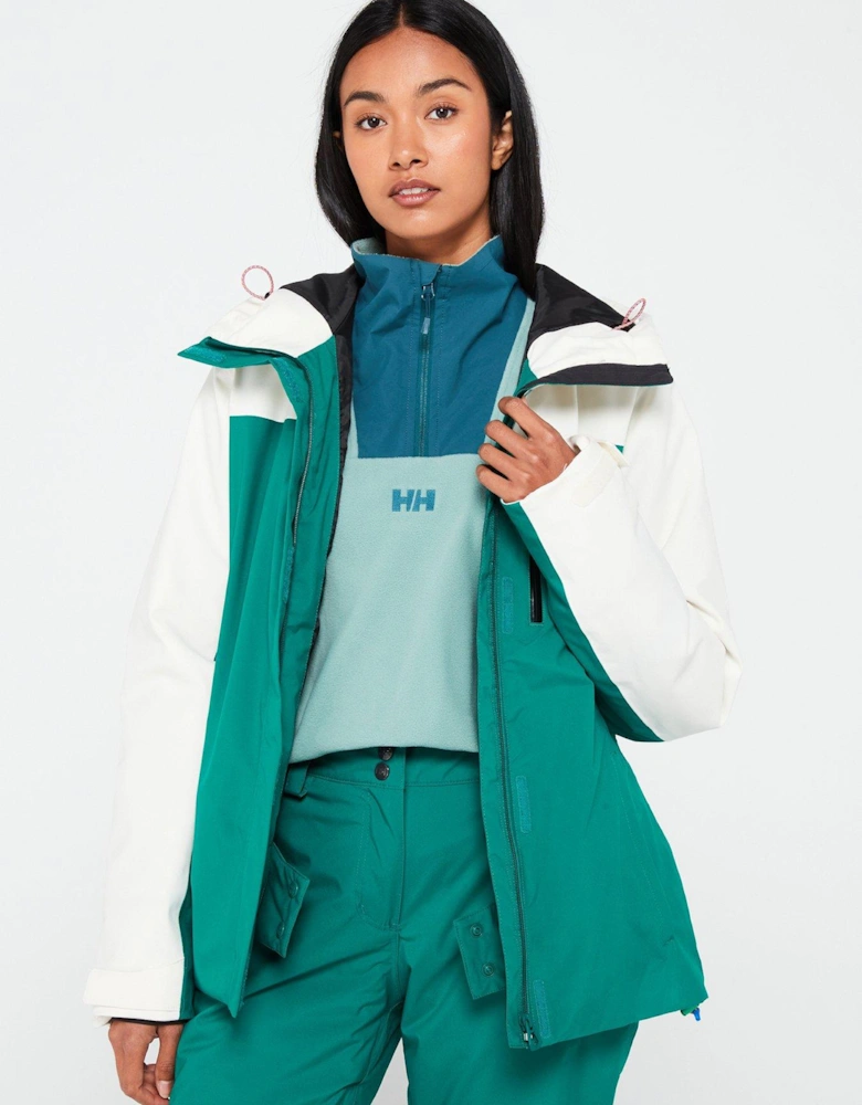 Women's Ski Snowplay Jacket - Green