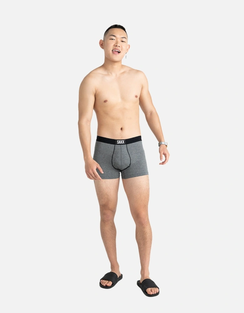 2-pack Vibe Boxer Briefs, Black/Grey