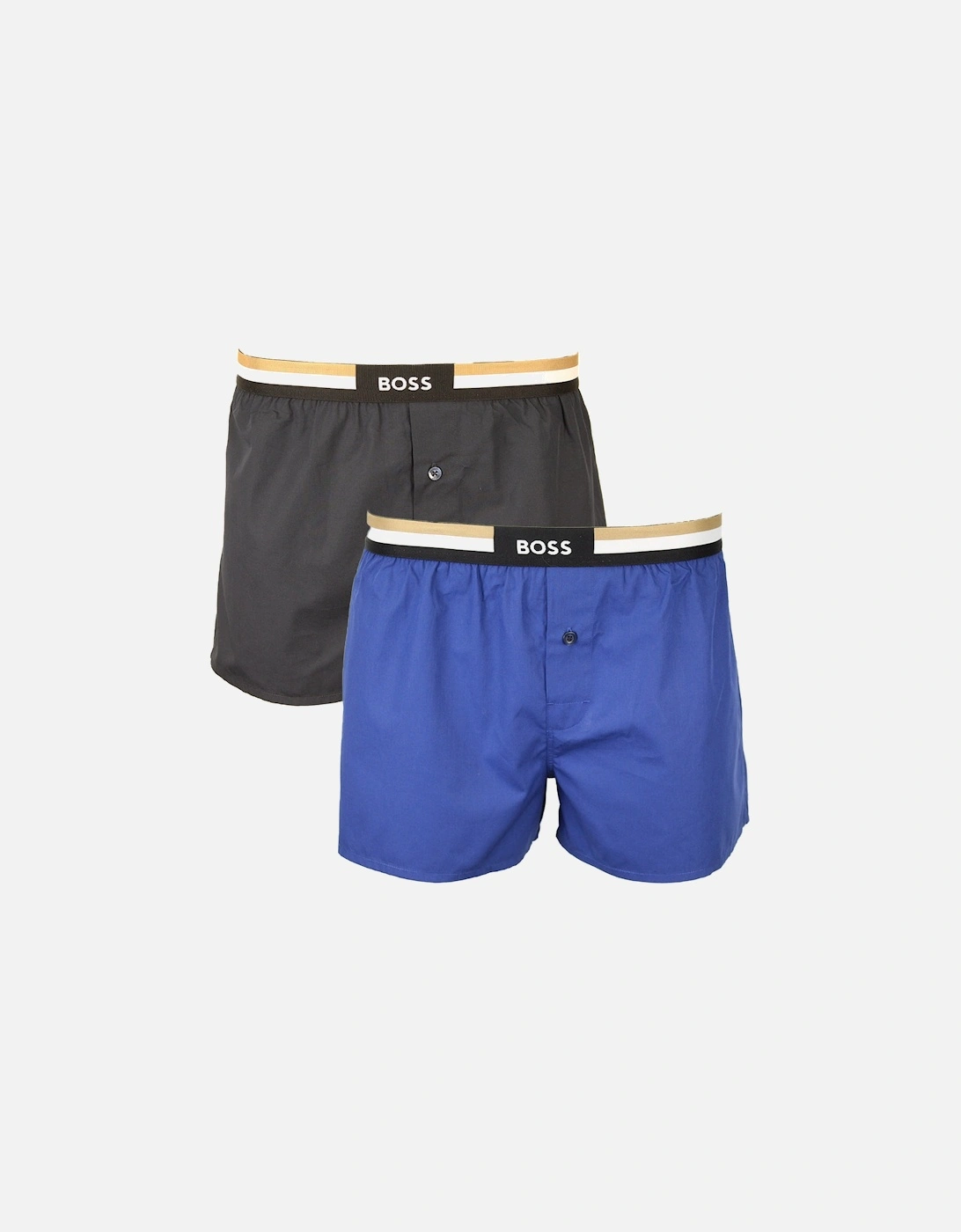 2-Pack Boxer Shorts, Blue/Navy, 5 of 4