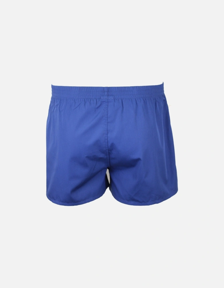 2-Pack Check & Solid Boxer Shorts, Blue/Navy